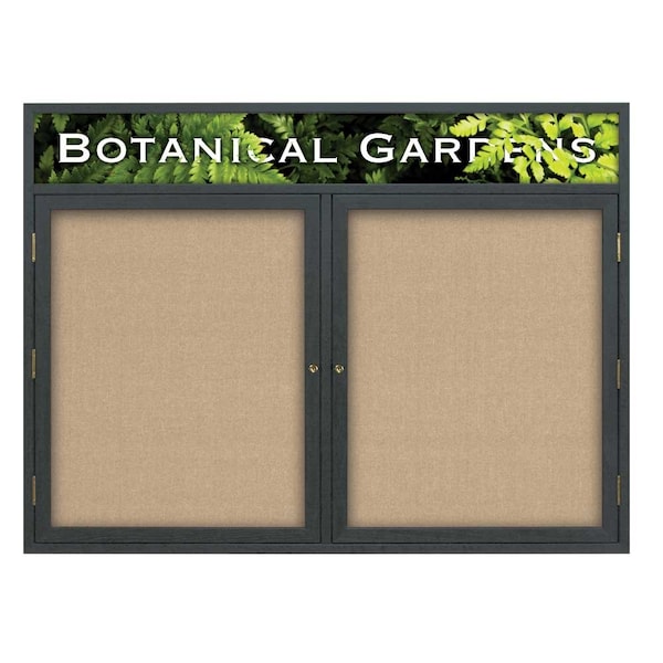 Open Faced Traditional Corkboard, 60x36"